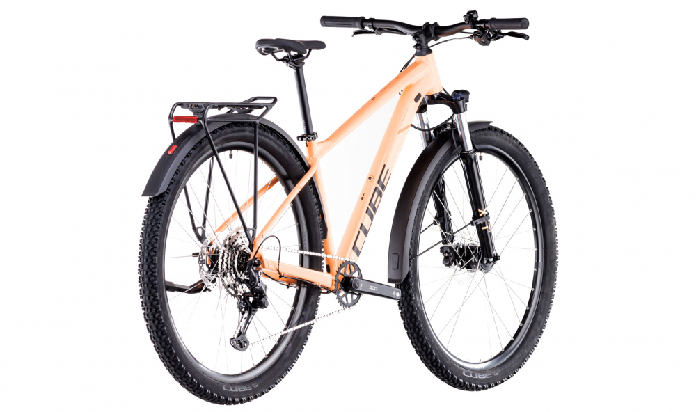 Bicicleta MTB CUBE AIM RACE ALLROAD TANGERINE BLACK 2025 cadru XXL (24") - roti 29" [7]