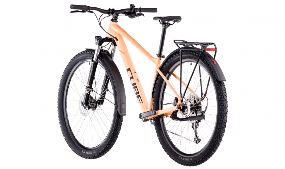 Bicicleta MTB CUBE AIM RACE ALLROAD TANGERINE BLACK 2025 cadru XXL (24") - roti 29" [6]