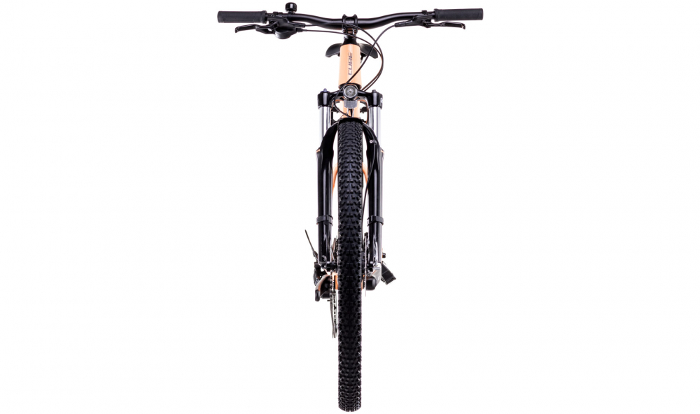 Bicicleta MTB CUBE AIM RACE ALLROAD TANGERINE BLACK 2025 cadru XXL (24") - roti 29" [3]