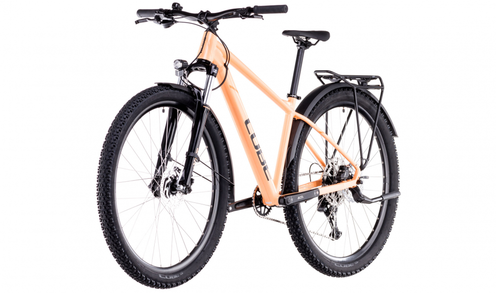Bicicleta MTB CUBE AIM RACE ALLROAD TANGERINE BLACK 2025 cadru XXL (24") - roti 29" [4]