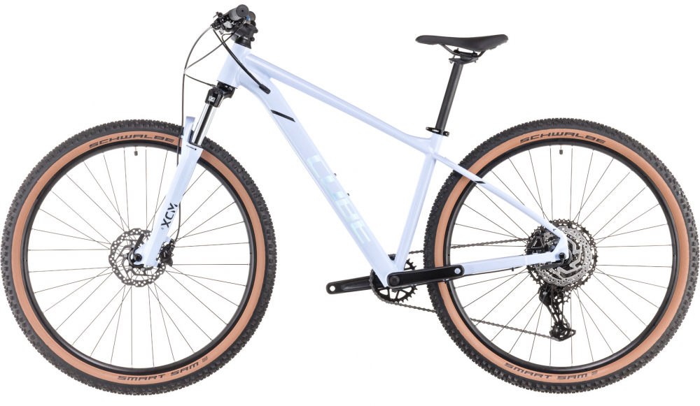 Bicicleta MTB CUBE AIM SLX BLUEBLOSSOM PEARL 2025 cadru S (15") - roti 27.5" [2]