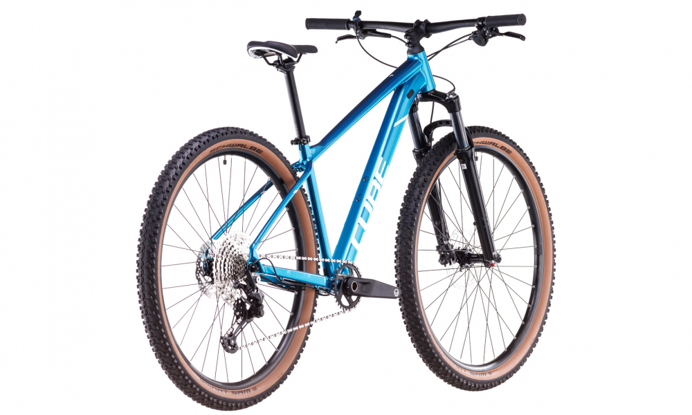 Bicicleta MTB CUBE ATTENTION PRO METALLICTEAL WHITE 2025 cadru L (19") - roti 29" [7]