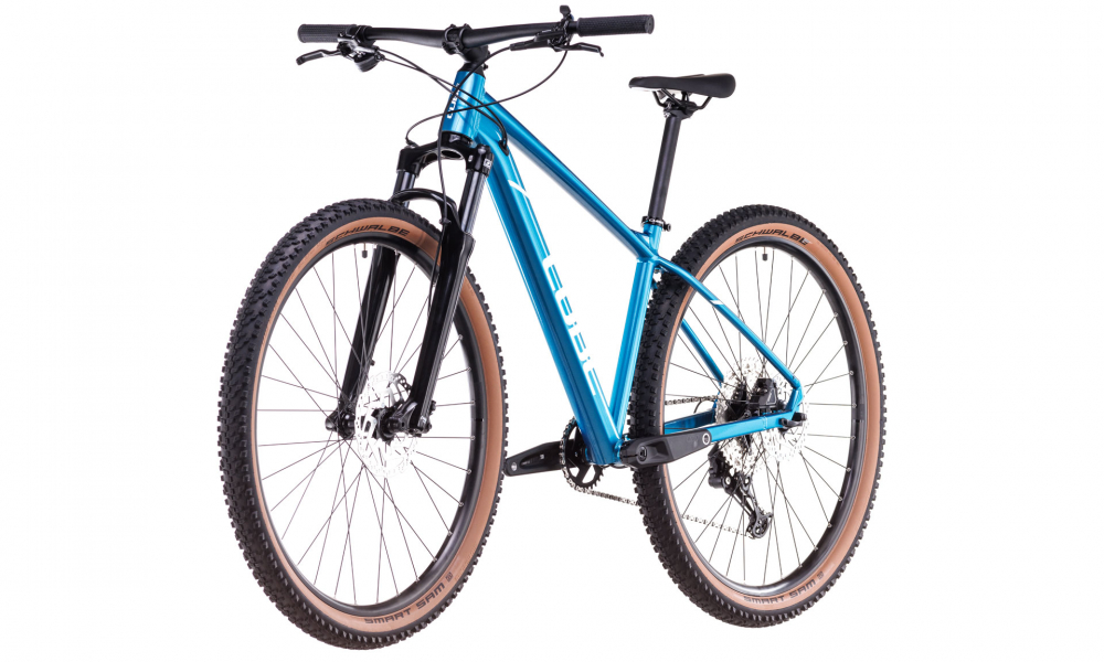 Bicicleta MTB CUBE ATTENTION PRO METALLICTEAL WHITE 2025 cadru L (19") - roti 29" [4]