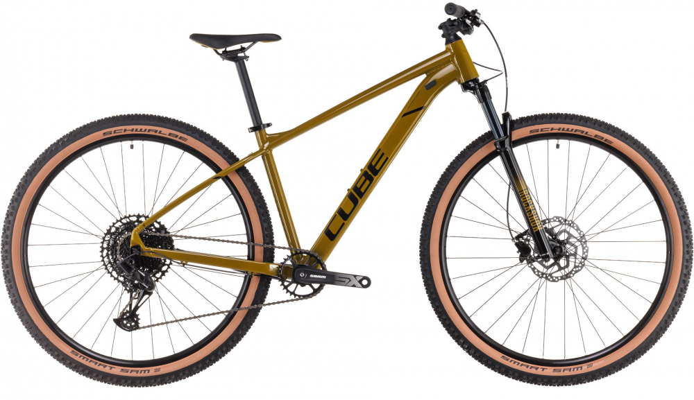 Bicicleta MTB CUBE ATTENTION SLX WILLOWGREEN BLACK 2025 cadru XL (22") - roti 29" [1]