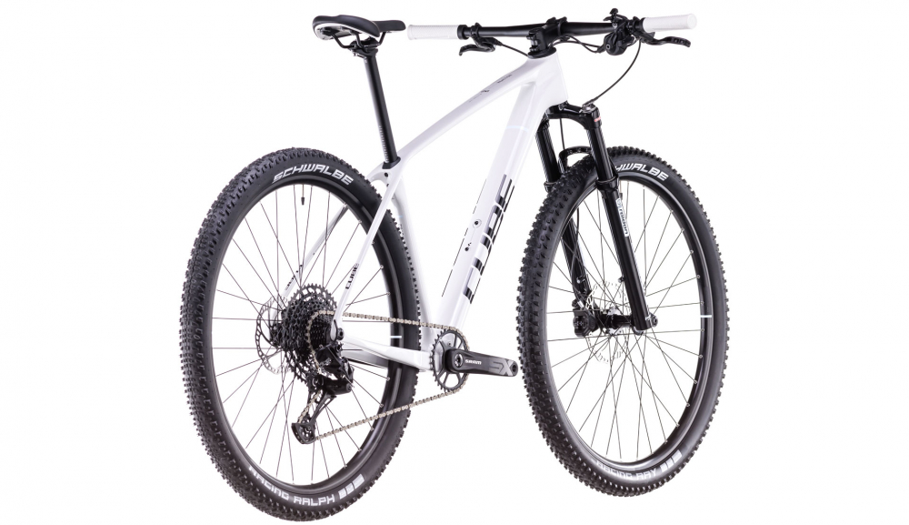 Bicicleta MTB CUBE REACTION C:62 ONE COTTON WHITE 2025 cadru L (19") - roti 29" [7]