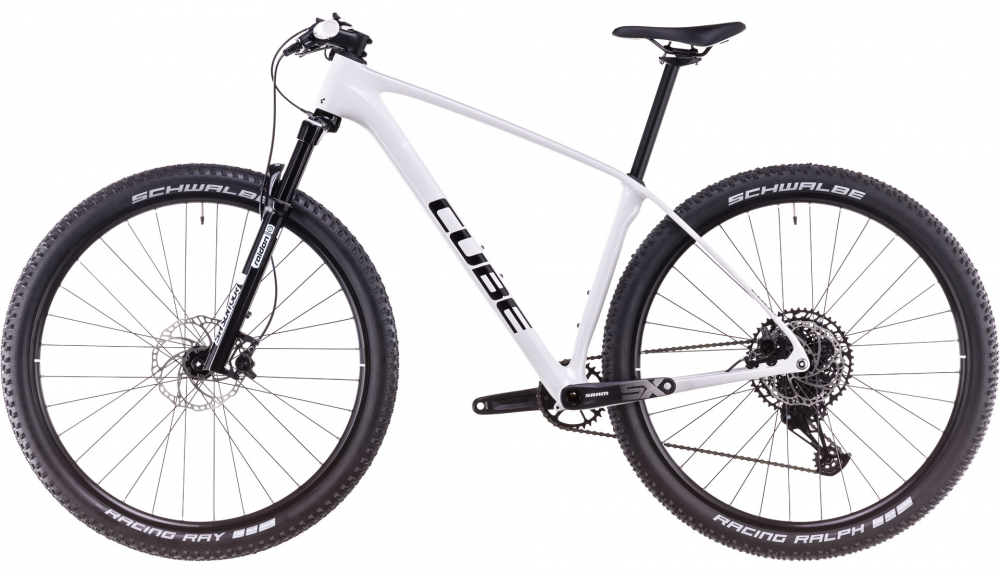 Bicicleta MTB CUBE REACTION C:62 ONE COTTON WHITE 2025 cadru L (19") - roti 29" [5]