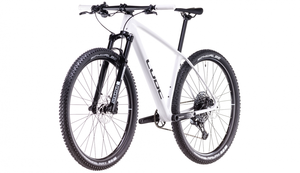 Bicicleta MTB CUBE REACTION C:62 ONE COTTON WHITE 2025 cadru L (19") - roti 29" [4]