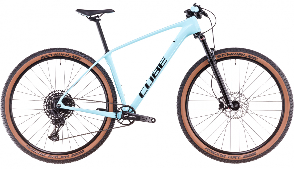 Bicicleta MTB CUBE REACTION C:62 ONE DAZZLE BLACK 2025 cadru L (19") - roti 29" [1]