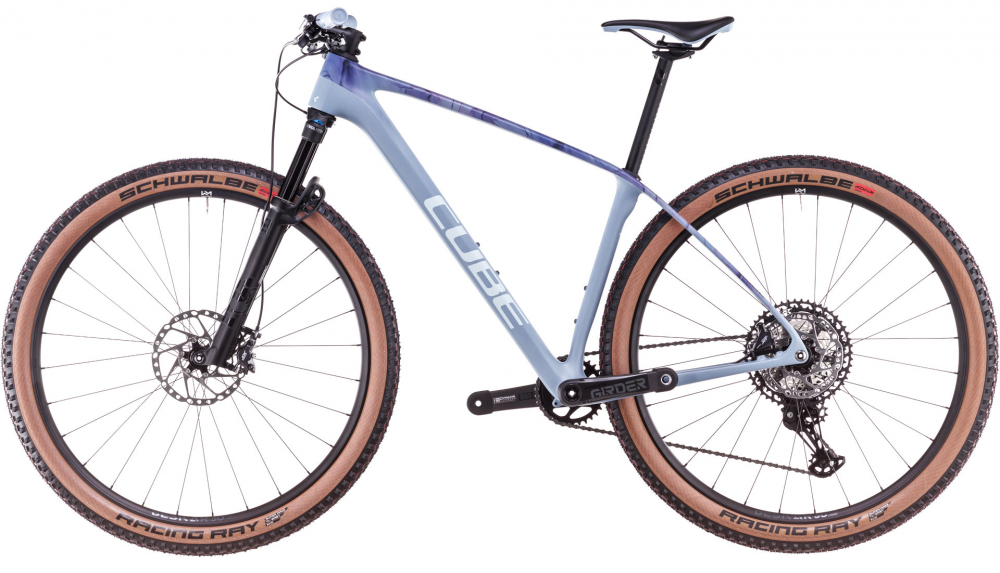 Bicicleta MTB CUBE REACTION C:62 RACE PIGEONBLUE ART 2025 cadru L (19") - roti 29" [5]