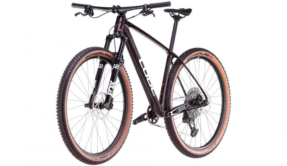 Bicicleta MTB CUBE REACTION C:62 SLX LIQUIDRED WHITE 2025 cadru XL (22") - roti 29" [4]