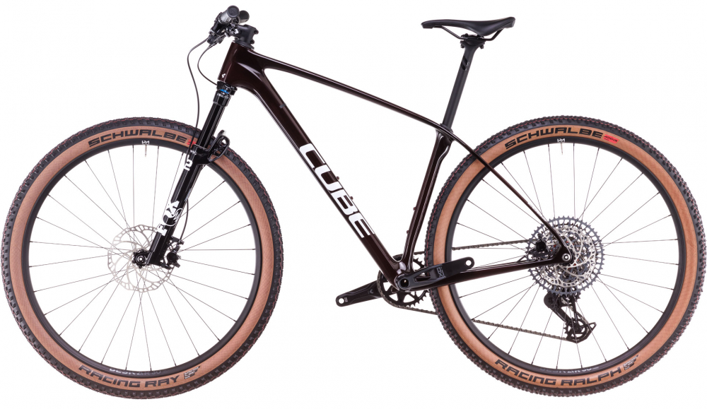 Bicicleta MTB CUBE REACTION C:62 SLX LIQUIDRED WHITE 2025 cadru XL (22") - roti 29" [5]