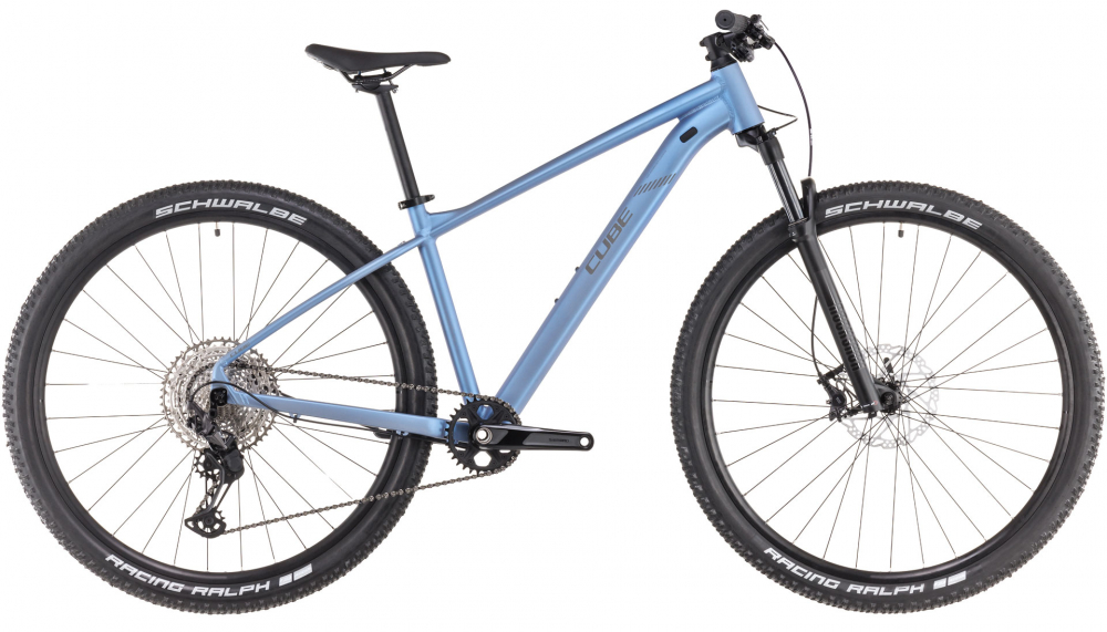 Bicicleta MTB CUBE REACTION SLX HAZEBLUE REFLECT 2025 cadru XXL (24") - roti 29" [1]