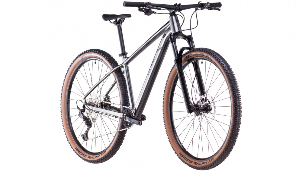 Bicicleta MTB CUBE REACTION SLX SLATEBLACK BLACK 2025 cadru XL (22") - roti 29" [2]
