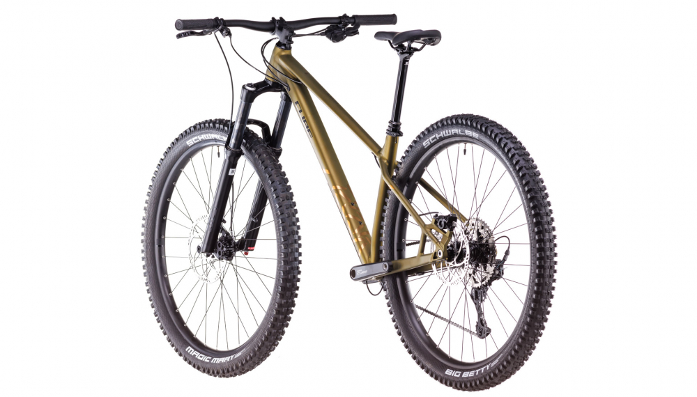 Bicicleta MTB CUBE REACTION TM ONE GOLDENLIME BLACK 2025 cadru L (19") - roti 29" [6]