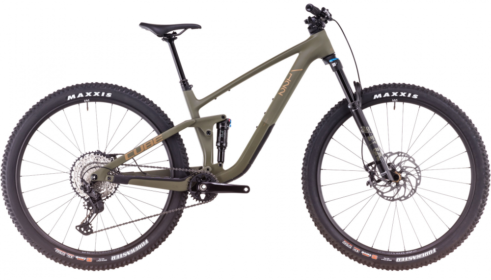 Bicicleta MTB CUBE STEREO ONE22 C:62 TM 29 DUSTYOLIVE GOLD 2025 L [1]
