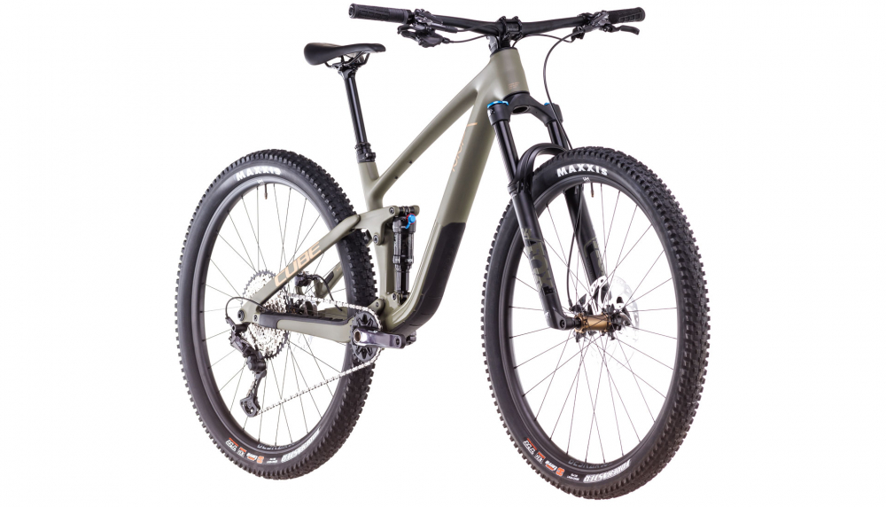 Bicicleta MTB CUBE STEREO ONE22 C:62 TM 29 DUSTYOLIVE GOLD 2025 L [2]