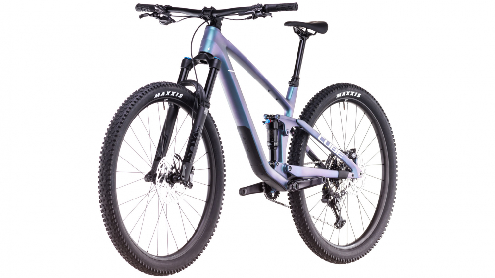 Bicicleta MTB CUBE STEREO ONE22 C:62 TM 29 POLARLIGHT PRISM 2025 XL [4]