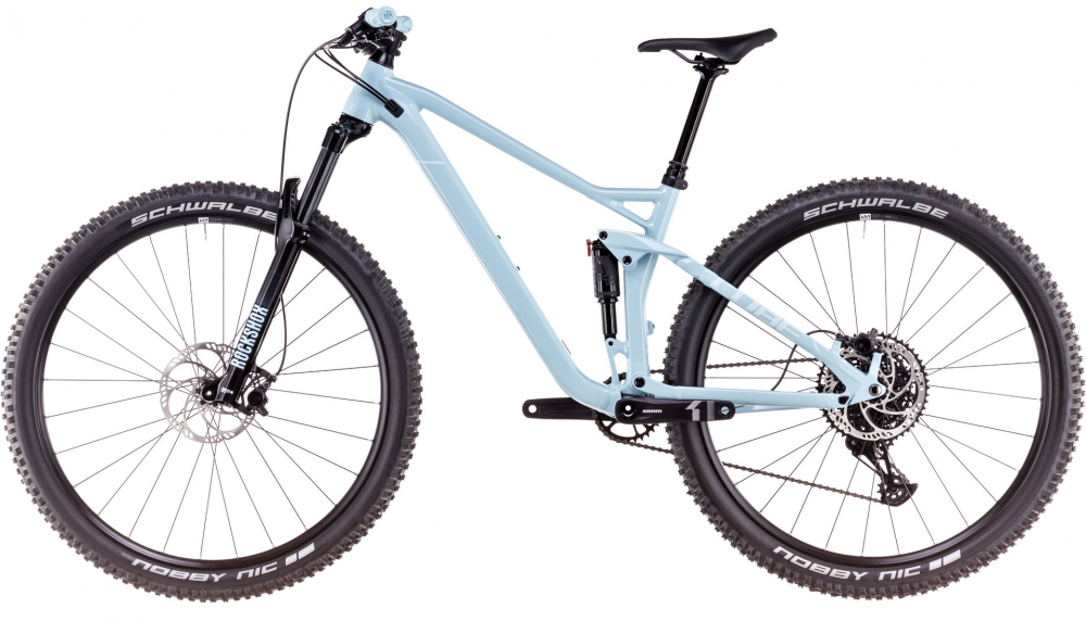Bicicleta MTB CUBE STEREO ONE22 PRO SKYLIGHTBLUE WHITE 2025 cadru XS (14") - roti 27.5" [5]
