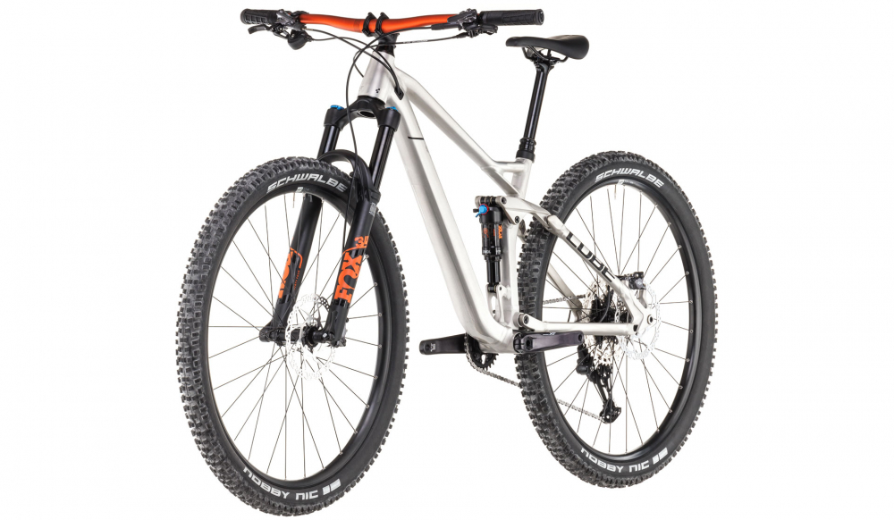 Bicicleta MTB CUBE STEREO ONE22 RACE RAWMETAL BLACK 2025 cadru XS (14") - roti 27.5" [4]