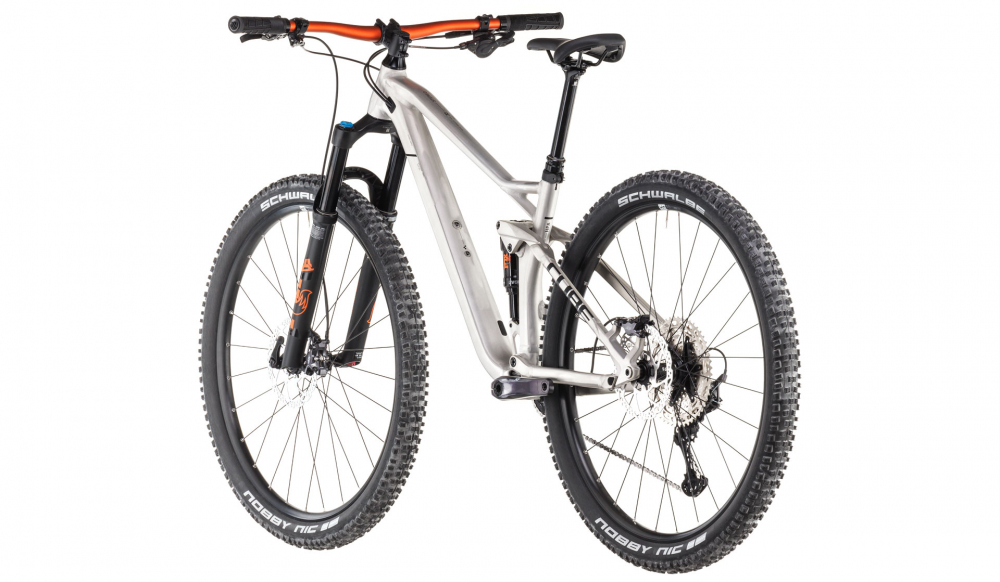 Bicicleta MTB CUBE STEREO ONE22 RACE RAWMETAL BLACK 2025 cadru XS (14") - roti 27.5" [6]