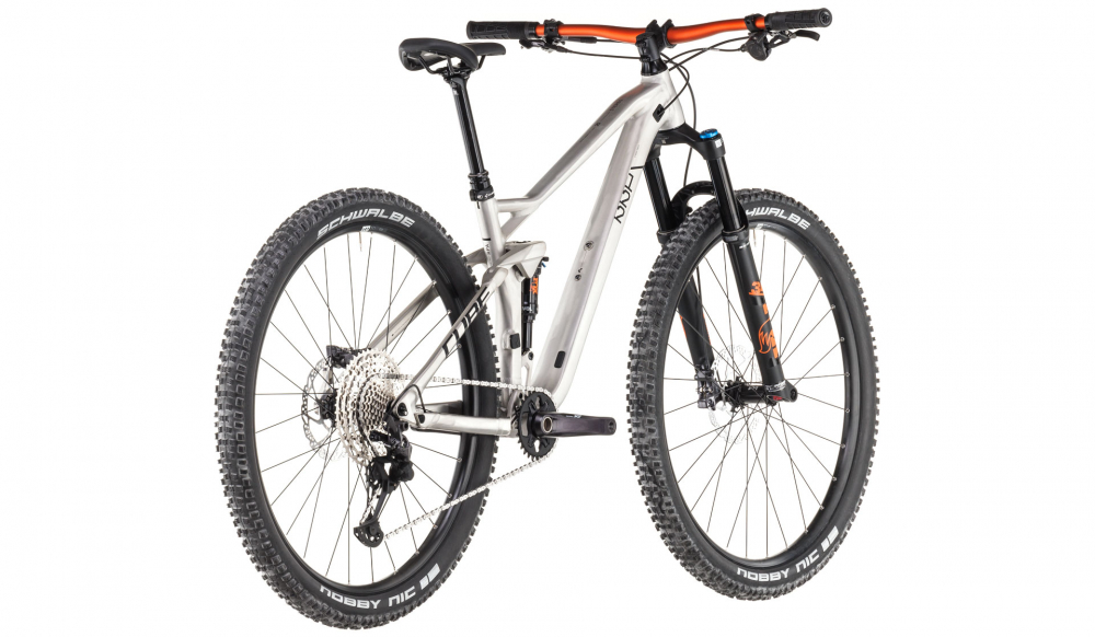 Bicicleta MTB CUBE STEREO ONE22 RACE RAWMETAL BLACK 2025 cadru XS (14") - roti 27.5" [7]