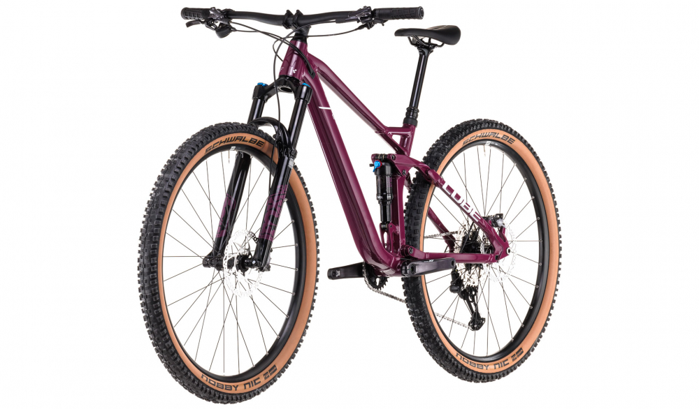 Bicicleta MTB CUBE STEREO ONE22 RACE WINE GREY 2025 cadru L (19") - roti 29" [4]