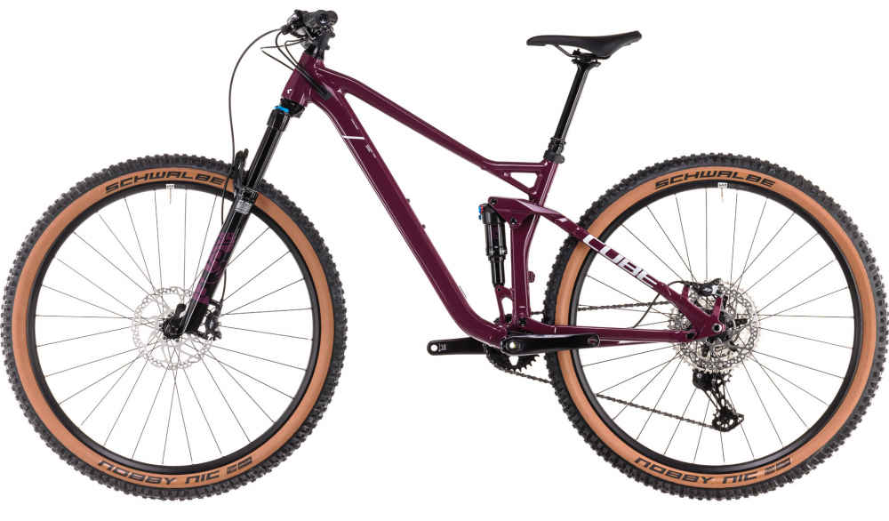 Bicicleta MTB CUBE STEREO ONE22 RACE WINE GREY 2025 cadru L (19") - roti 29" [5]