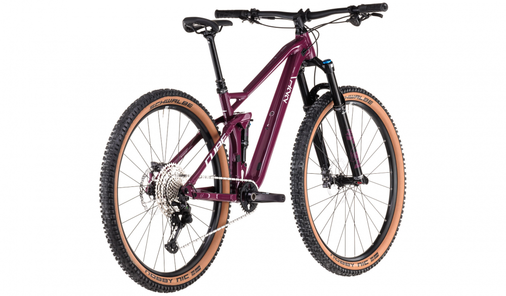 Bicicleta MTB CUBE STEREO ONE22 RACE WINE GREY 2025 cadru L (19") - roti 29" [7]