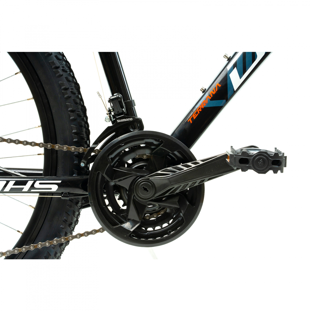 Bicicleta Mtb Dhs 2605 - 26 inch, M, Negru/Rosu [5]