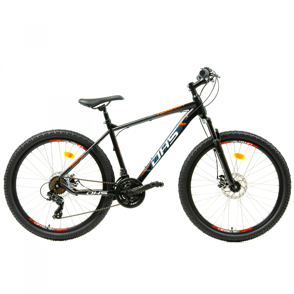 Bicicleta Mtb Dhs 2605 - 26 inch, M, Negru/Rosu [1]