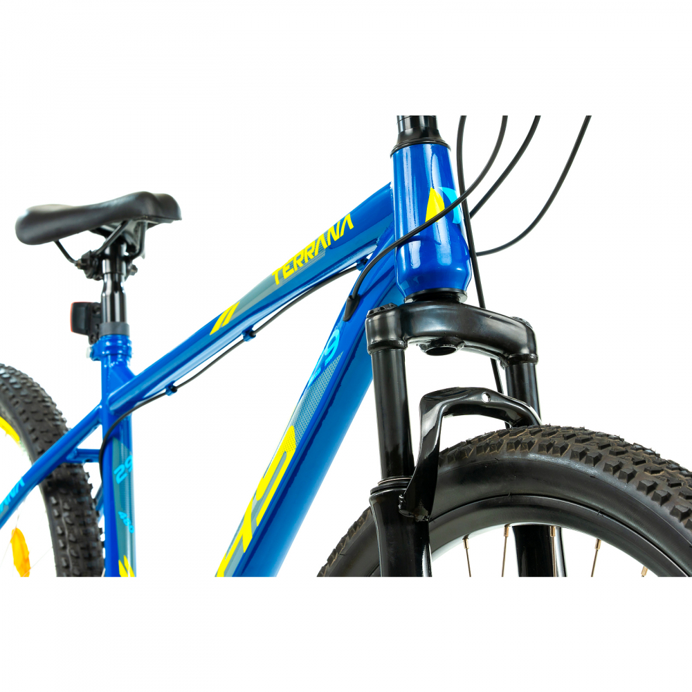 Bicicleta Mtb Dhs 2905 - 29 inch, M, Albastru/Galben [5]