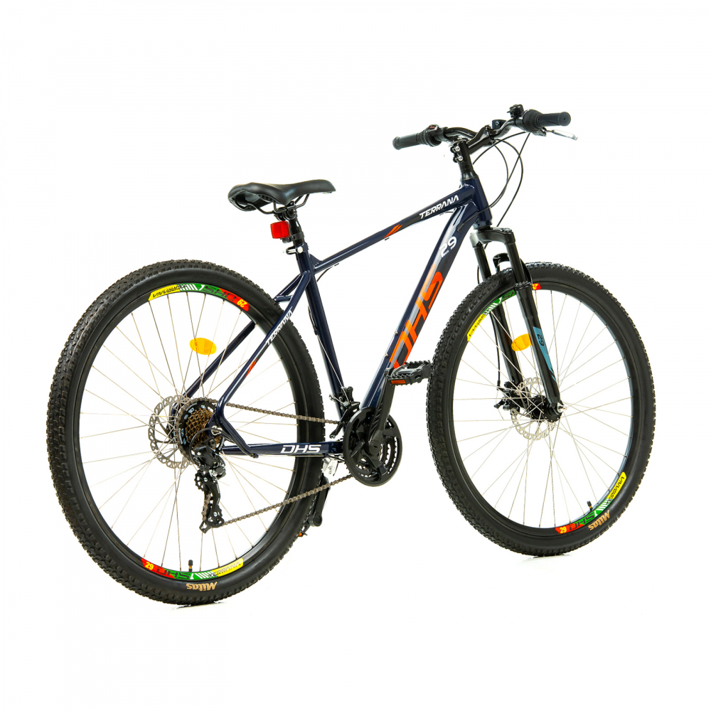 Bicicleta Mtb Dhs 2905 - 29 inch, M, Indigo/Rosu [2]