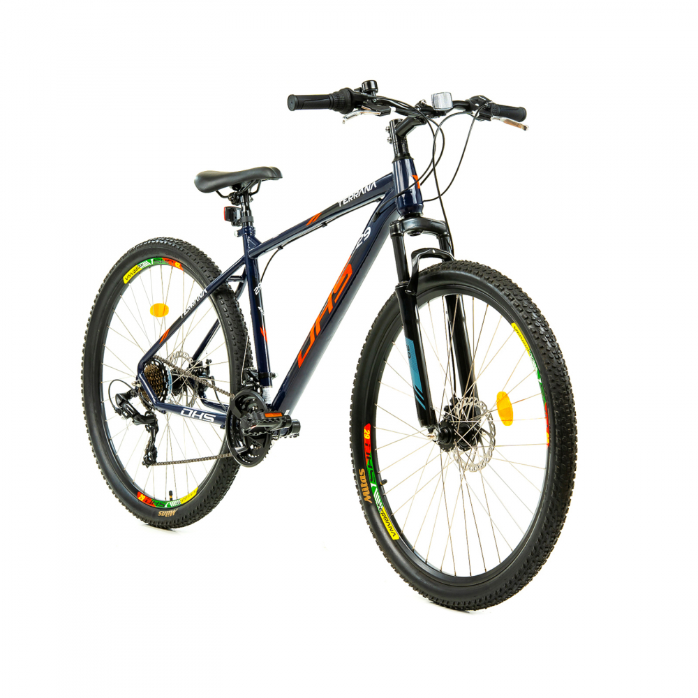 Bicicleta Mtb Dhs 2905 - 29 inch, M, Indigo/Rosu [3]
