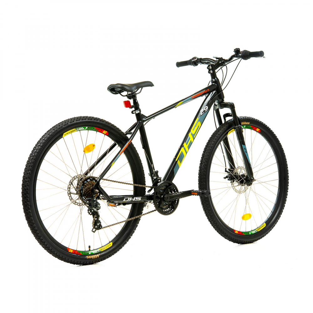 Bicicleta Mtb Dhs 2905 - 29 inch, M, Negru/Verde [3]