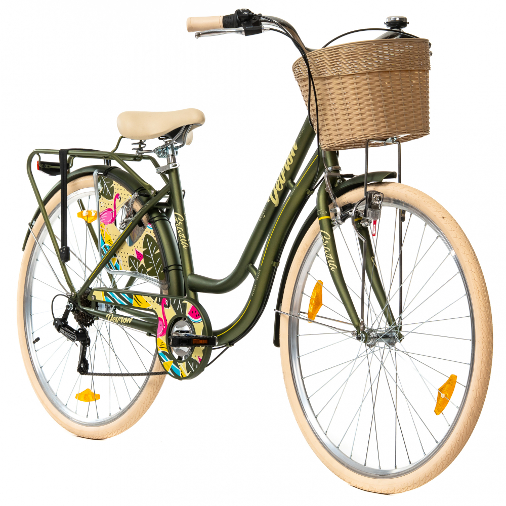 Bicicleta Oras Devron Grazia 6S - 28 Inch, L, Verde [2]