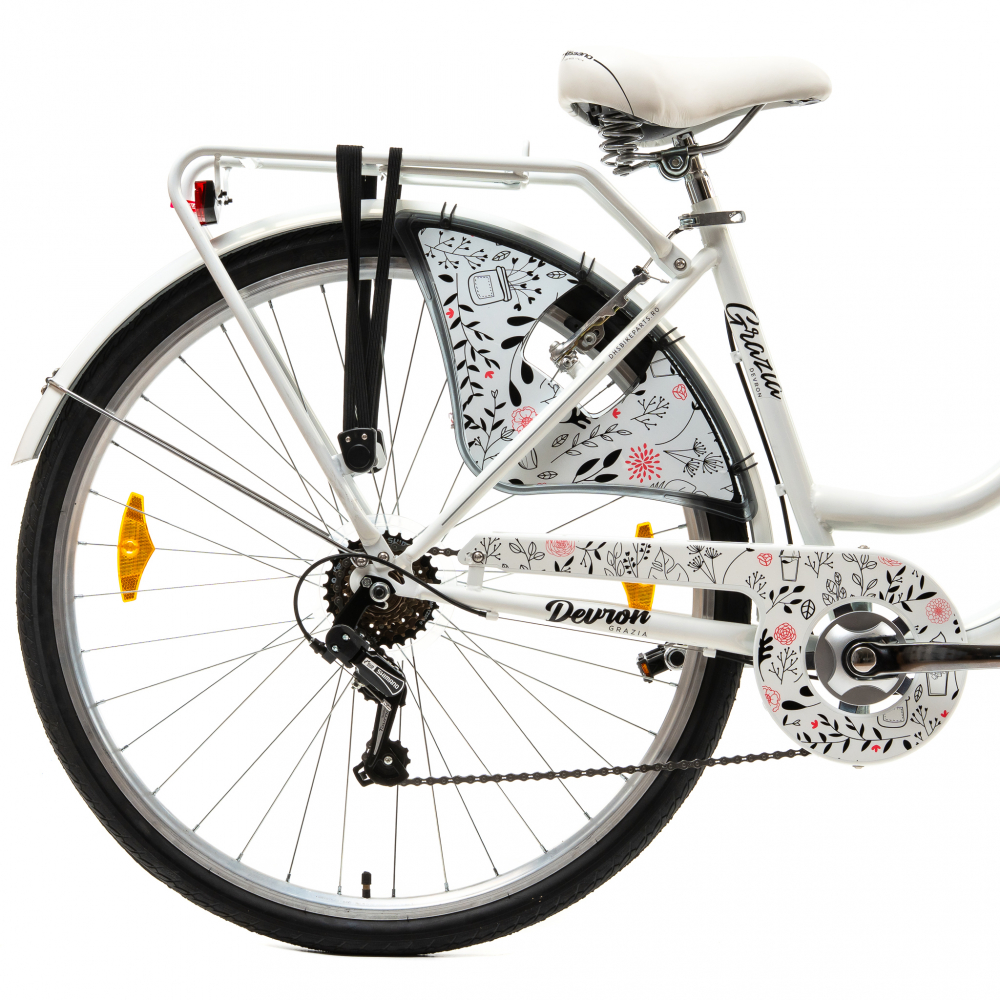 Bicicleta Oras Devron Grazia 6S - 28 Inch, M, Alb [5]
