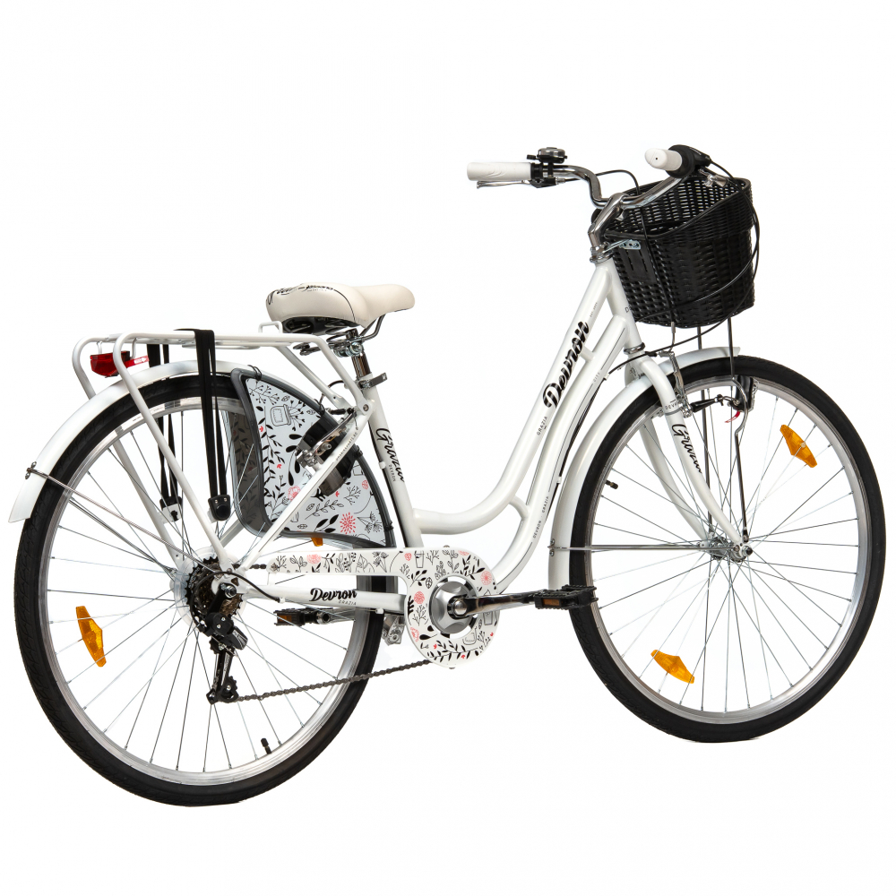 Bicicleta Oras Devron Grazia 6S - 28 Inch, M, Alb [2]