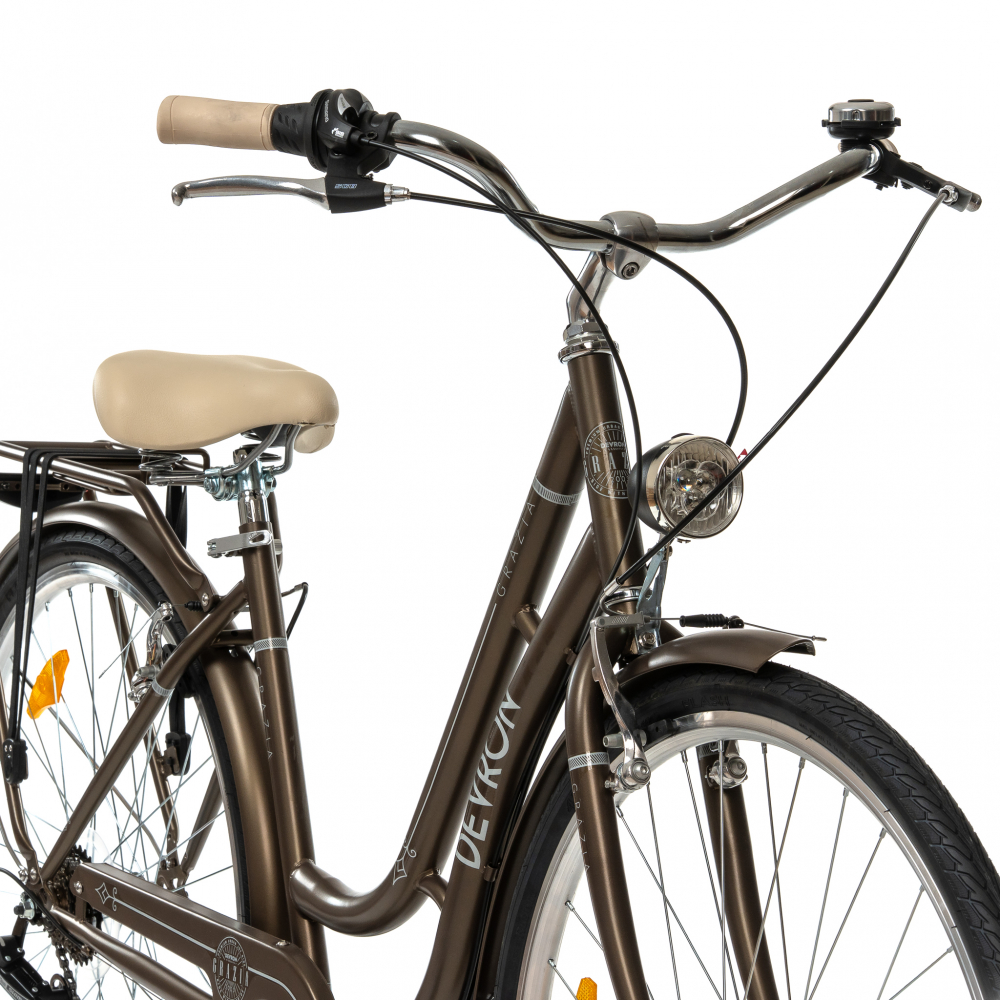 Bicicleta Oras Devron Grazia 6s Retro - 28 Inch, L, Maro [5]