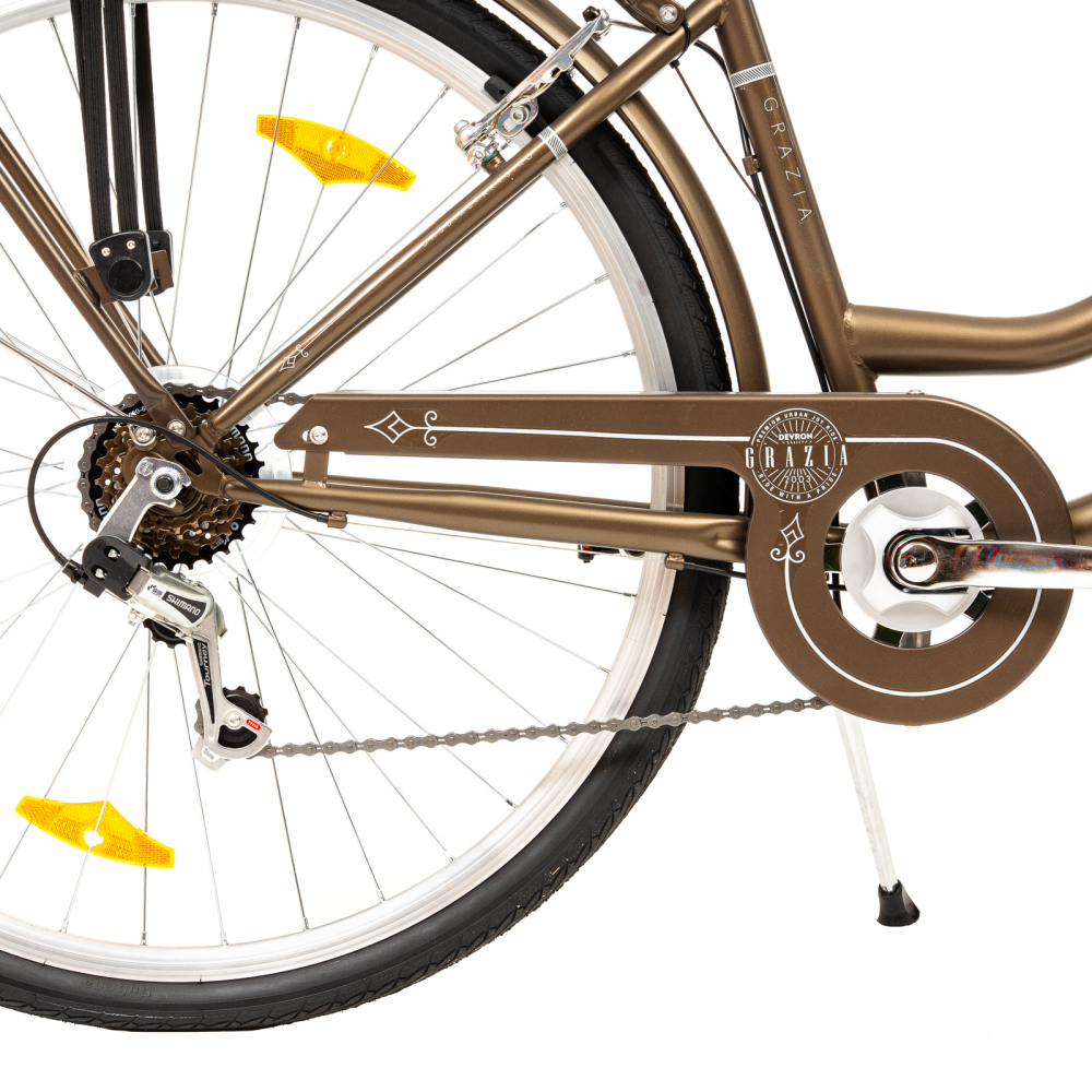 Bicicleta Oras Devron Grazia 6s Retro - 28 Inch, M, Maro [5]