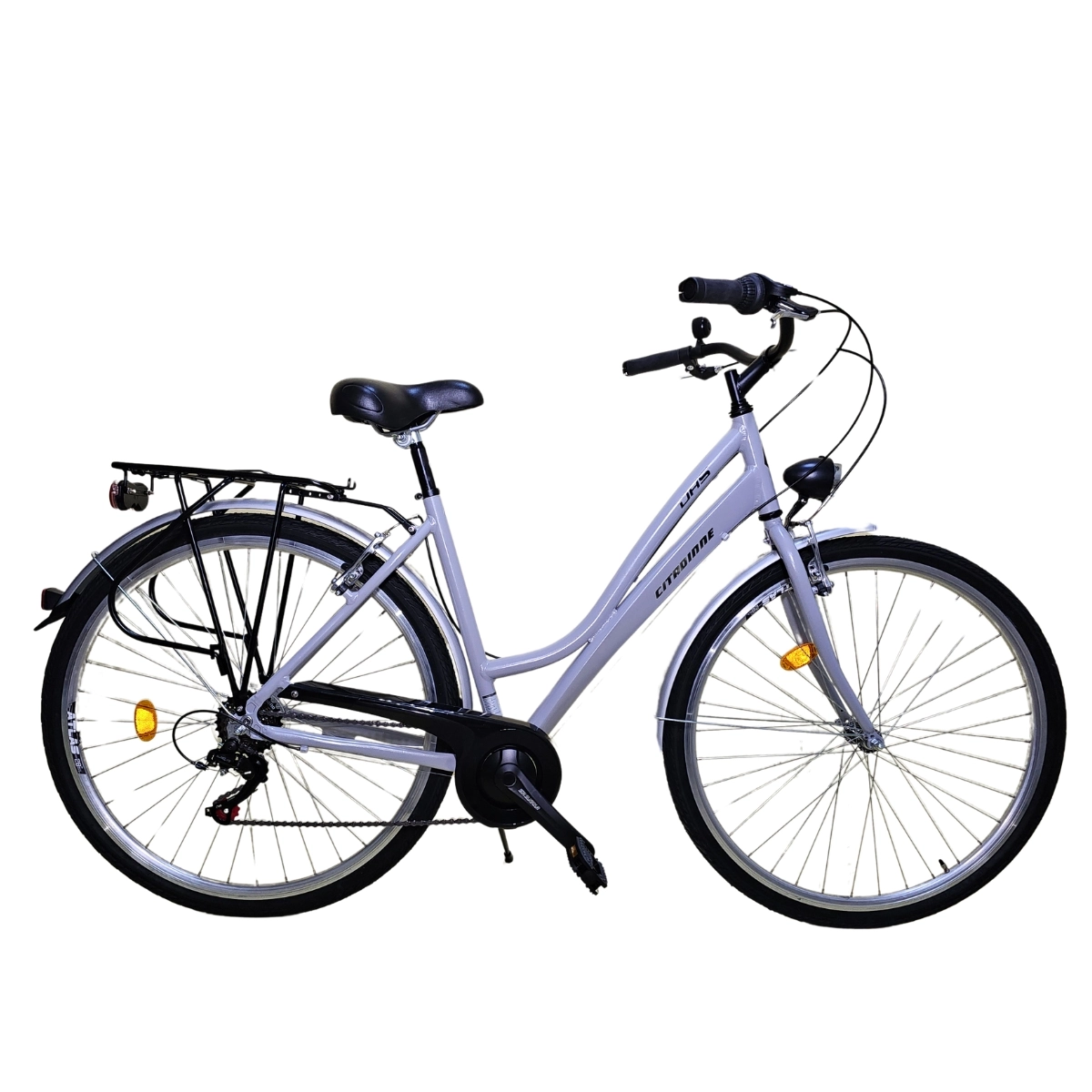 Bicicleta Oras Dhs City 28001 - 28 Inch, L, Argintiu [2]