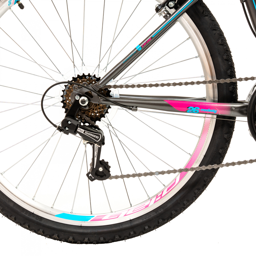 Bicicleta Oras DHS Modesty - 26 Inch, Gri [4]