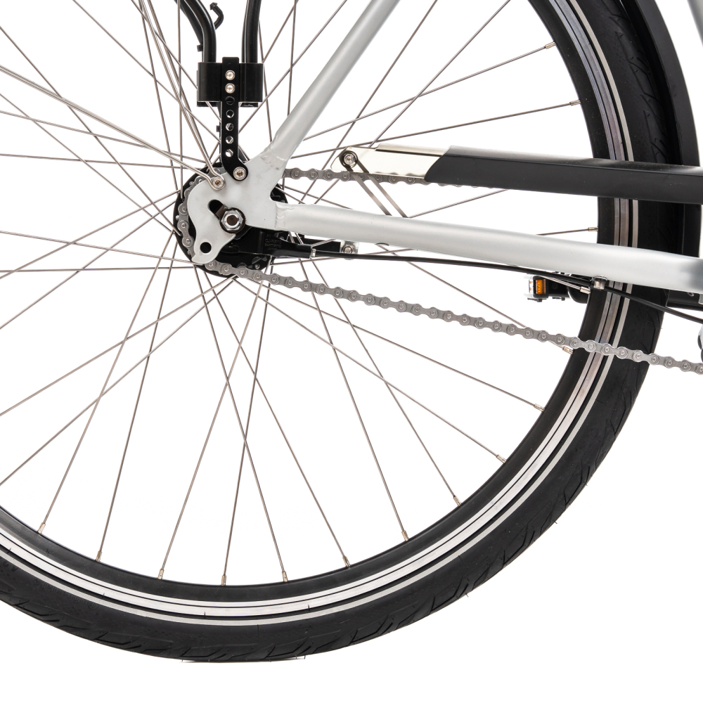 Bicicleta Oras Madrid 1247 - 28 inch, L, Gri deschis [4]