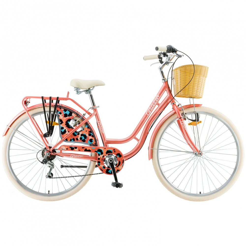 Bicicleta Oras Polar Grazia 6s - 28 Inch, M, Coral Leopard [1]