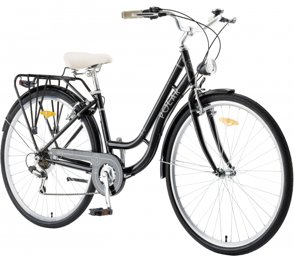 Bicicleta Oras Polar Grazia Retro 6s - 28 inch, L, Negru [2]