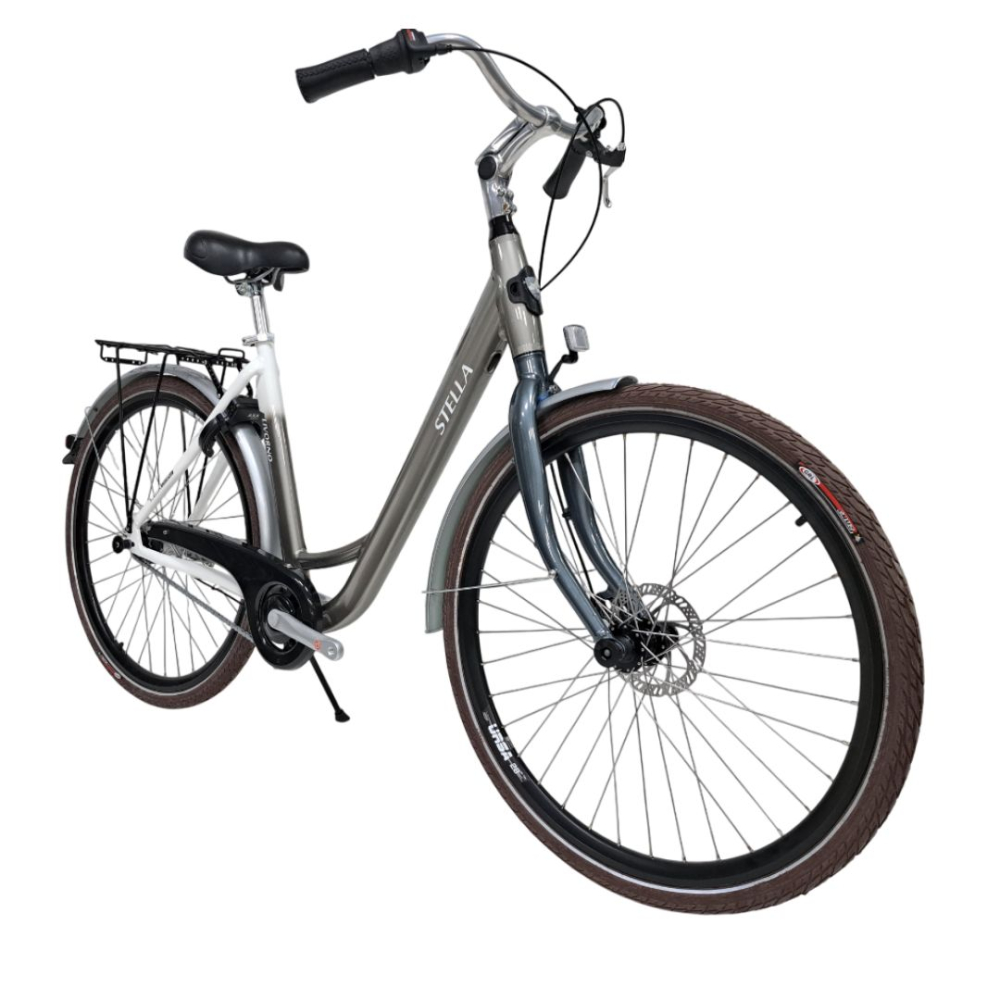 Bicicleta Oras Stella 28080 - 28 inch, L, Alb-Gri [2]