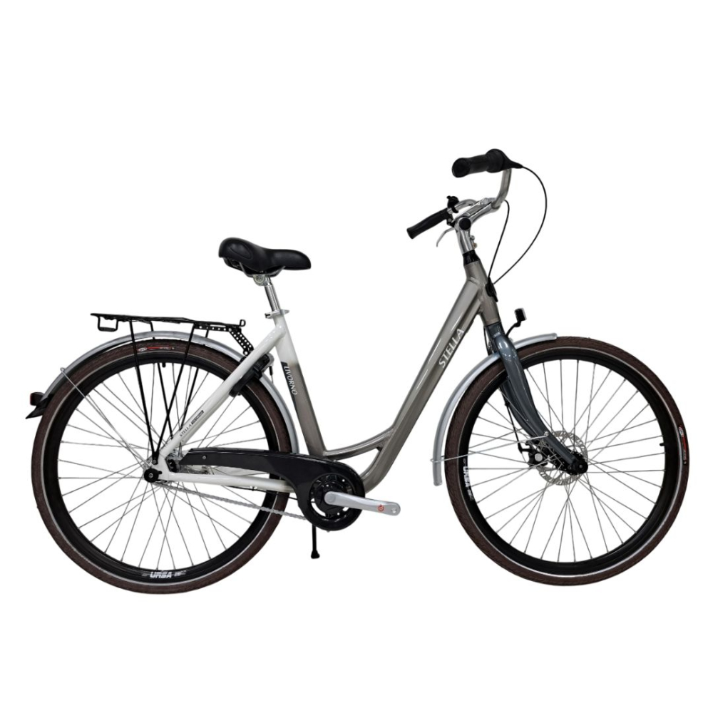 Bicicleta Oras Stella 28080 - 28 inch, L, Alb-Gri [1]