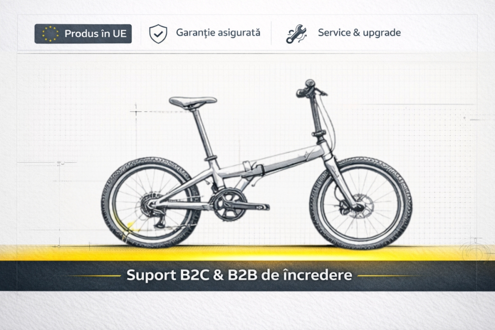 Bicicleta Pliabila Devron Practic 30 - 20 inch, Negru [5]