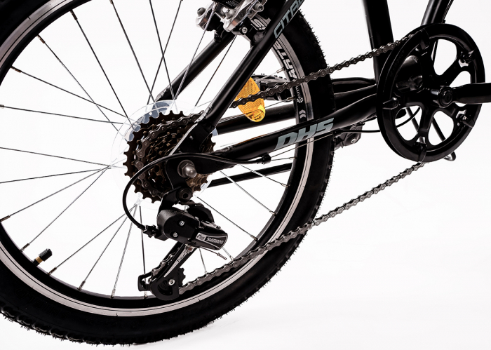Bicicleta Pliabila Dhs 2095 - 20 Inch, Negru [7]