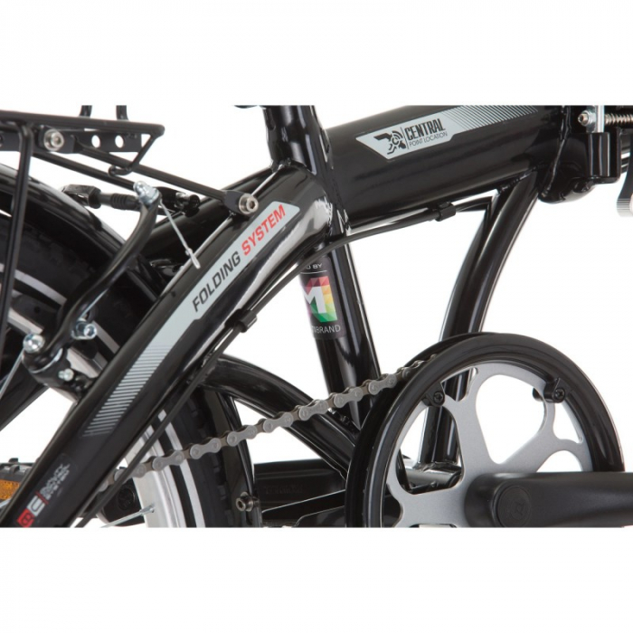 Bicicleta pliabila Sprint Probike Folding, 20 inch, 6 viteze, Negru/Rosu [4]