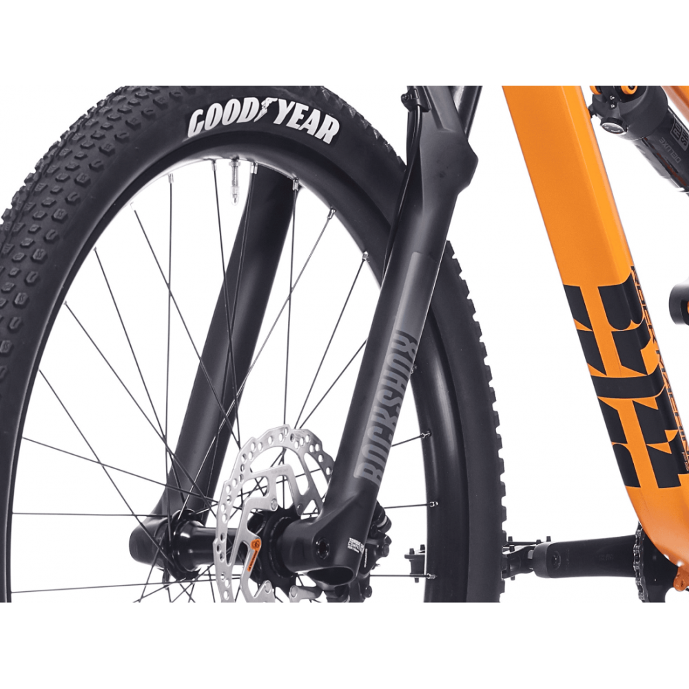 Bicicleta Rock Machine Blizz 27 FS 30 27.5 Matte Lava Orange 34cm - (XS) [6]